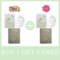 Hoygi face mask packaging with 'Buy 1 Get 1 Free' offer on a light green background