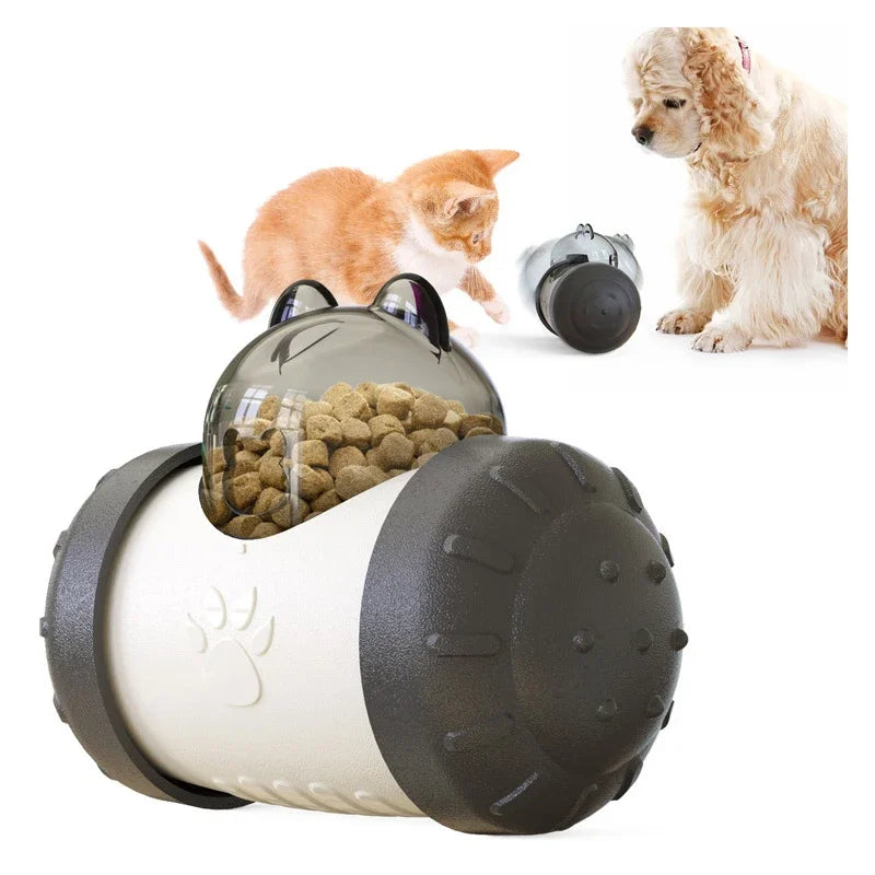 Interactive Treat-Dispensing Tumbler Dog Toy