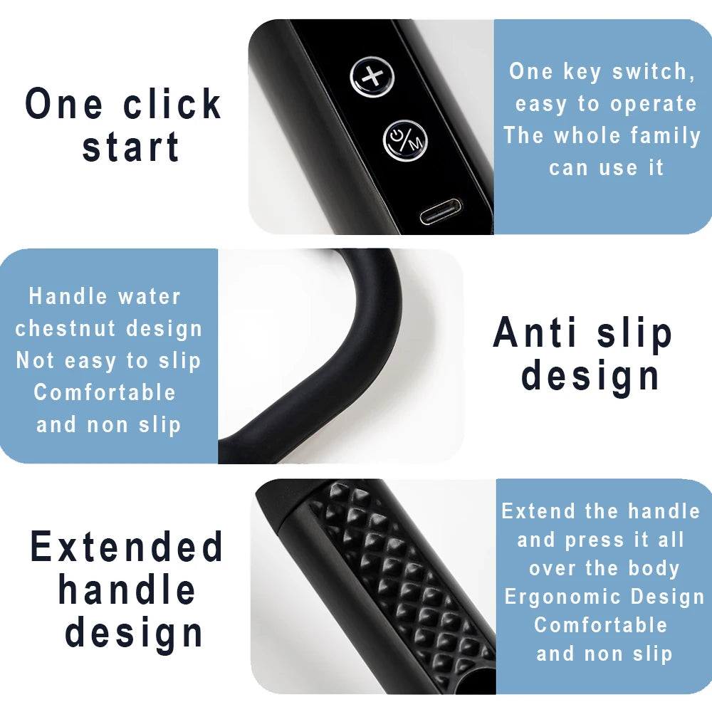 Product with features highlighted on a white background