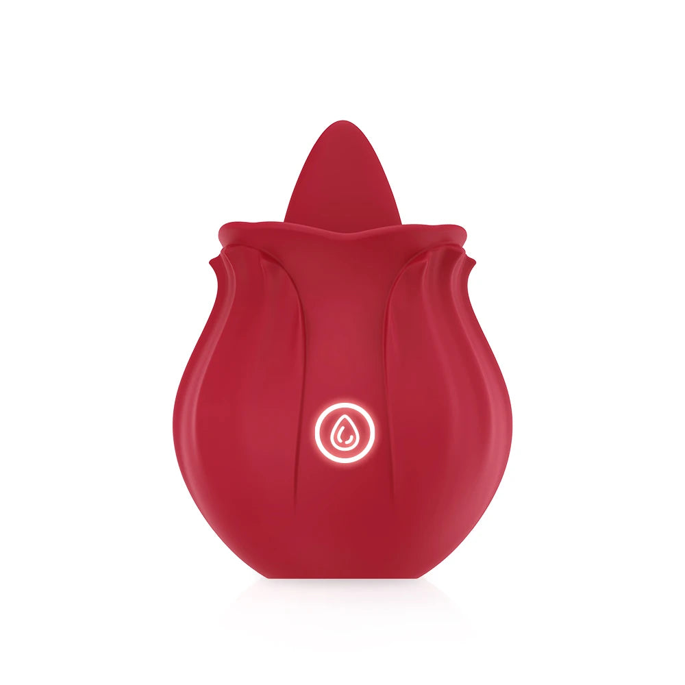 ZIGANI Rose Vibrator | 10 Modes | Soft Silicone | Quiet Motor | Magnetic USB Charging