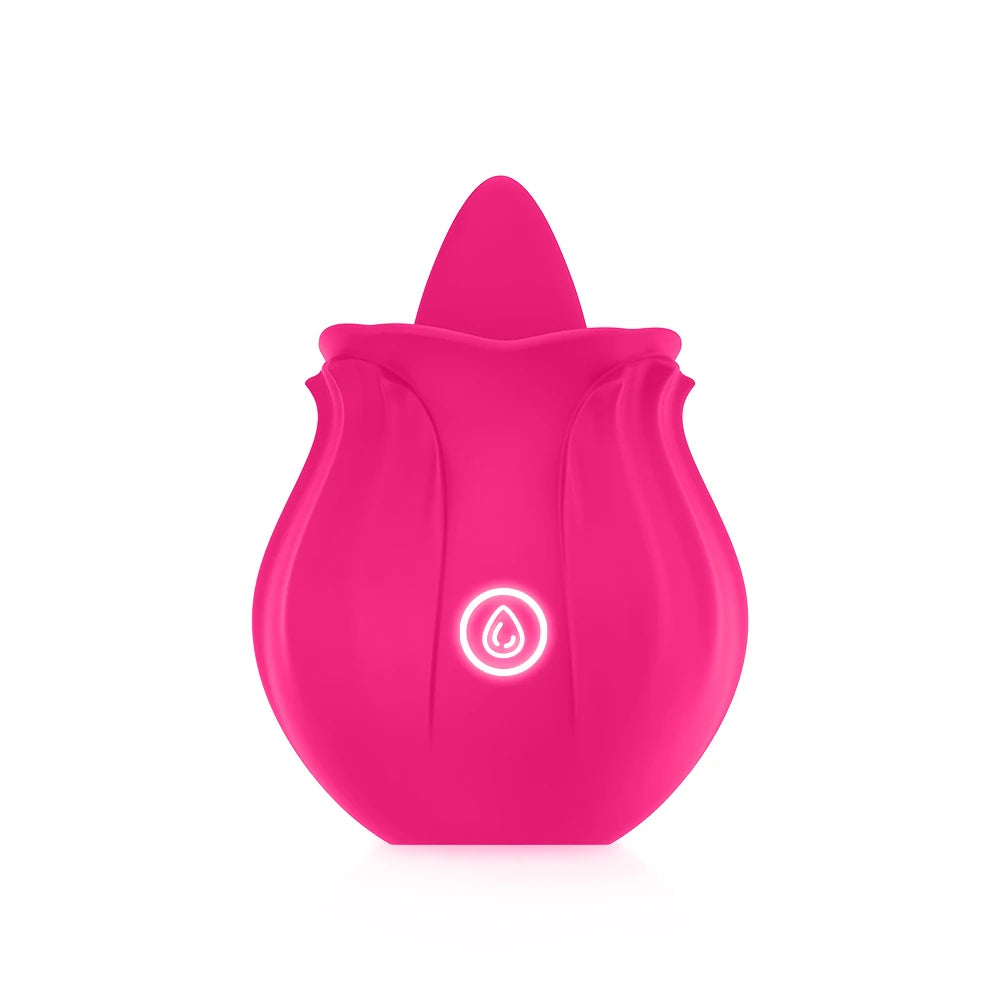 ZIGANI Rose Vibrator | 10 Modes | Soft Silicone | Quiet Motor | Magnetic USB Charging