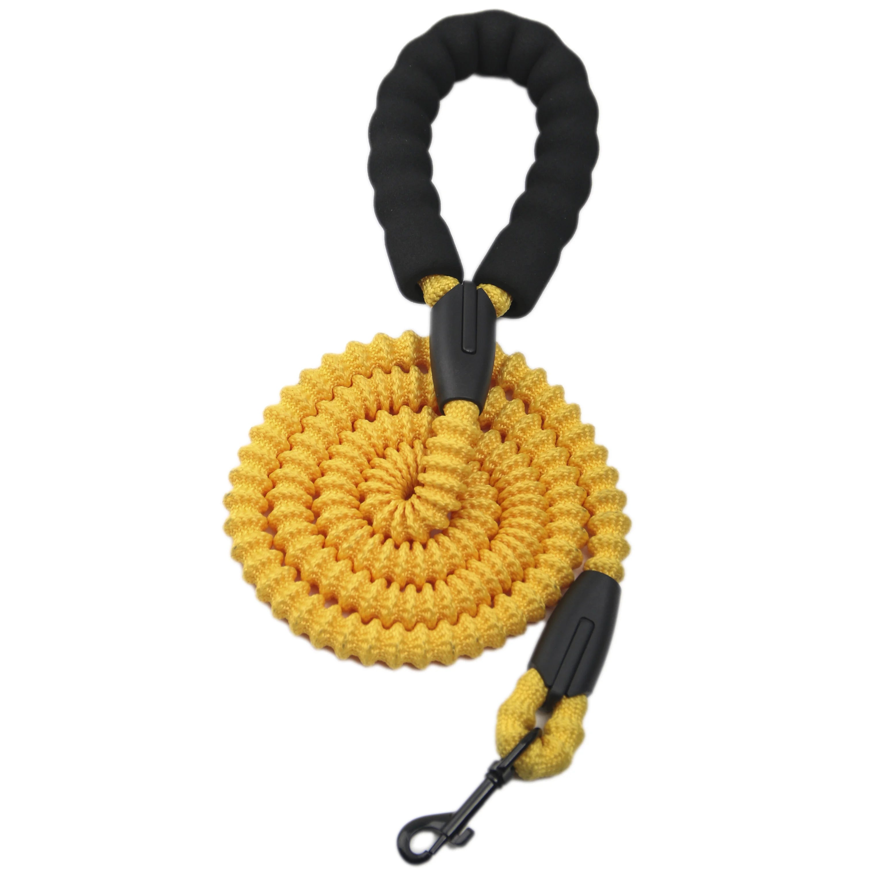 Ultra-Light Hollow Nylon Rope Dog Leash | Heavy-Duty No-Pull Shock Absorbing Training Lead | Durable Climbing Rope Traction Cord for Small Medium and Large Dogs
