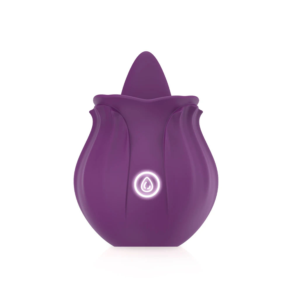 ZIGANI Rose Vibrator | 10 Modes | Soft Silicone | Quiet Motor | Magnetic USB Charging