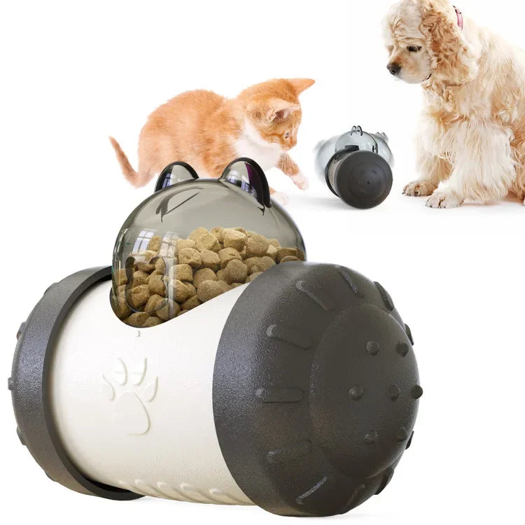 Interactive Treat-Dispensing Tumbler Dog Toy