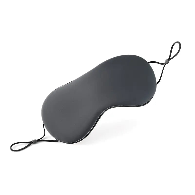 Gray sleep mask on a white background