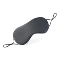 Gray sleep mask on a white background