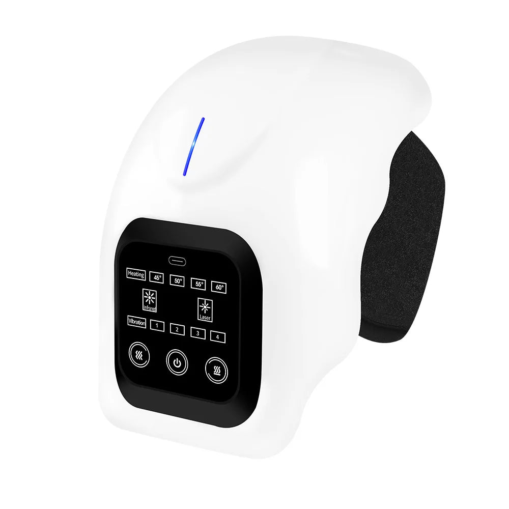 White electronic device with black control panel on a white background